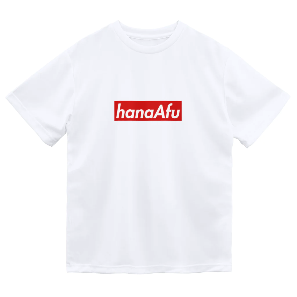 hanaAfuのhanaAfu ロゴTシャツ ドライTシャツ