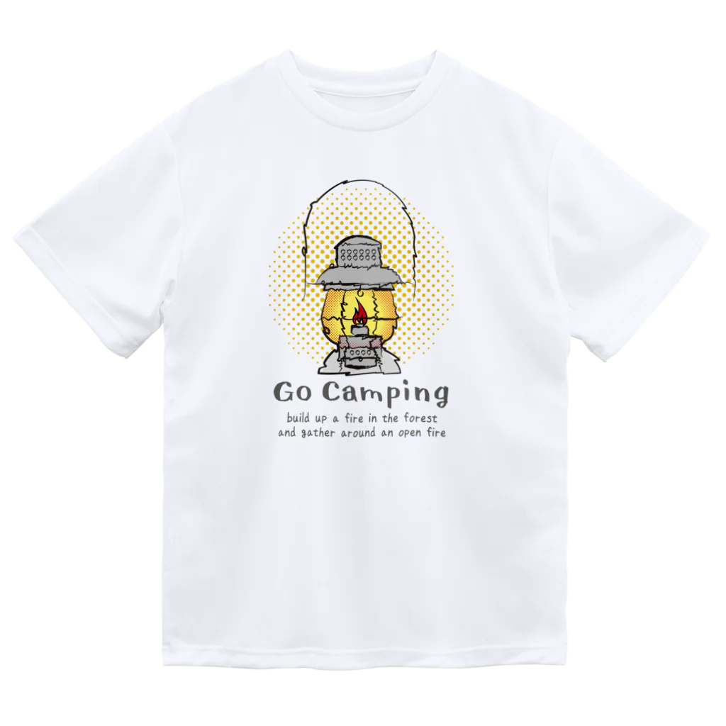 go campingのvintage lantern ドライTシャツ