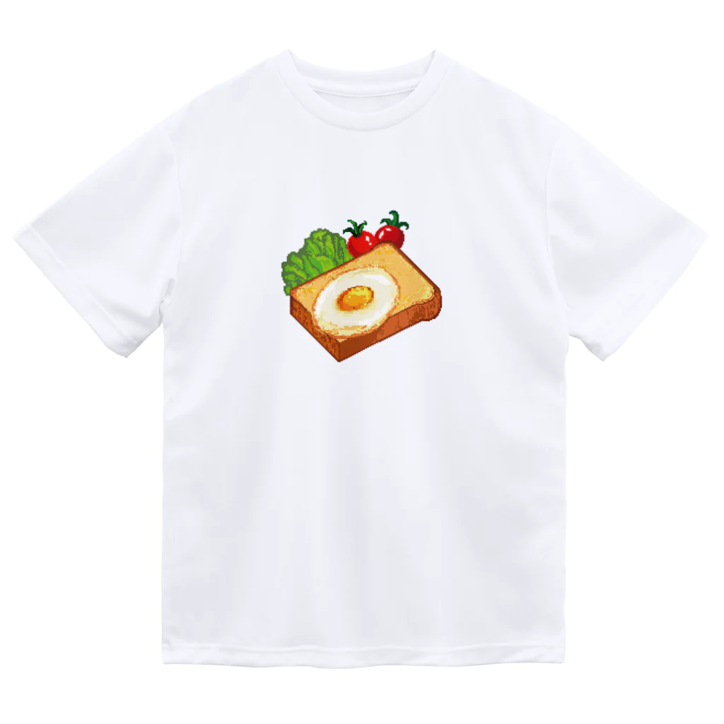 Wonder Bird Forestのピクセル・目玉焼きトースト Dry T-Shirt