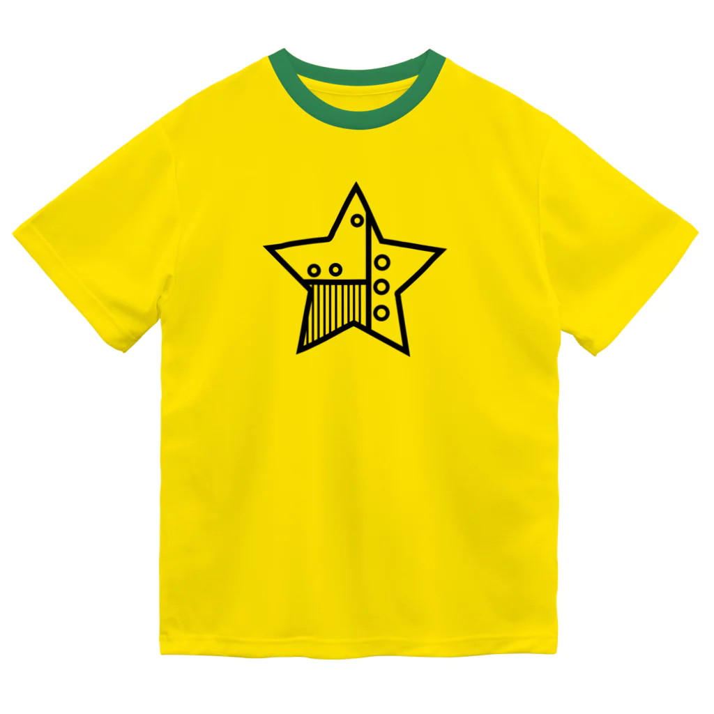 cosmicatiromの星　機械 ドライTシャツ