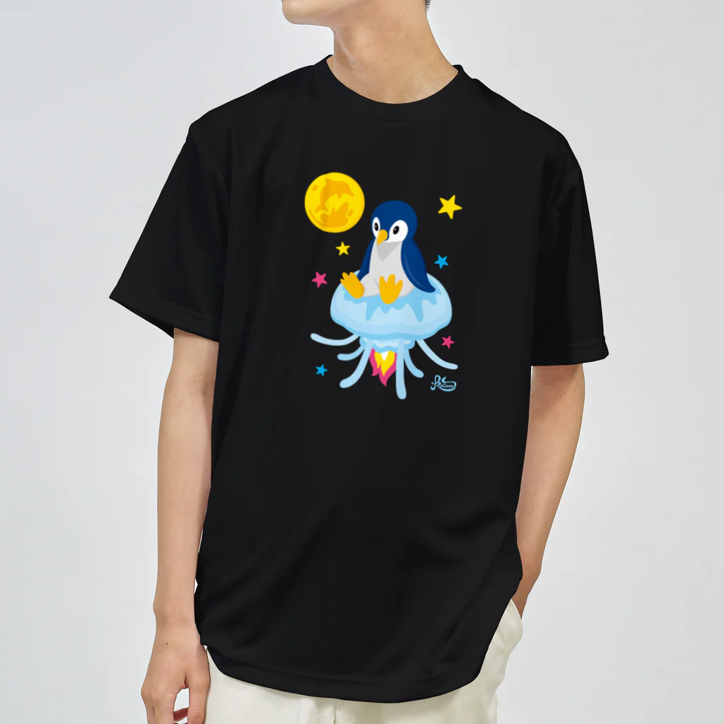 kocoon（コクーン）のペンギンとクラゲのロケット ドライTシャツ