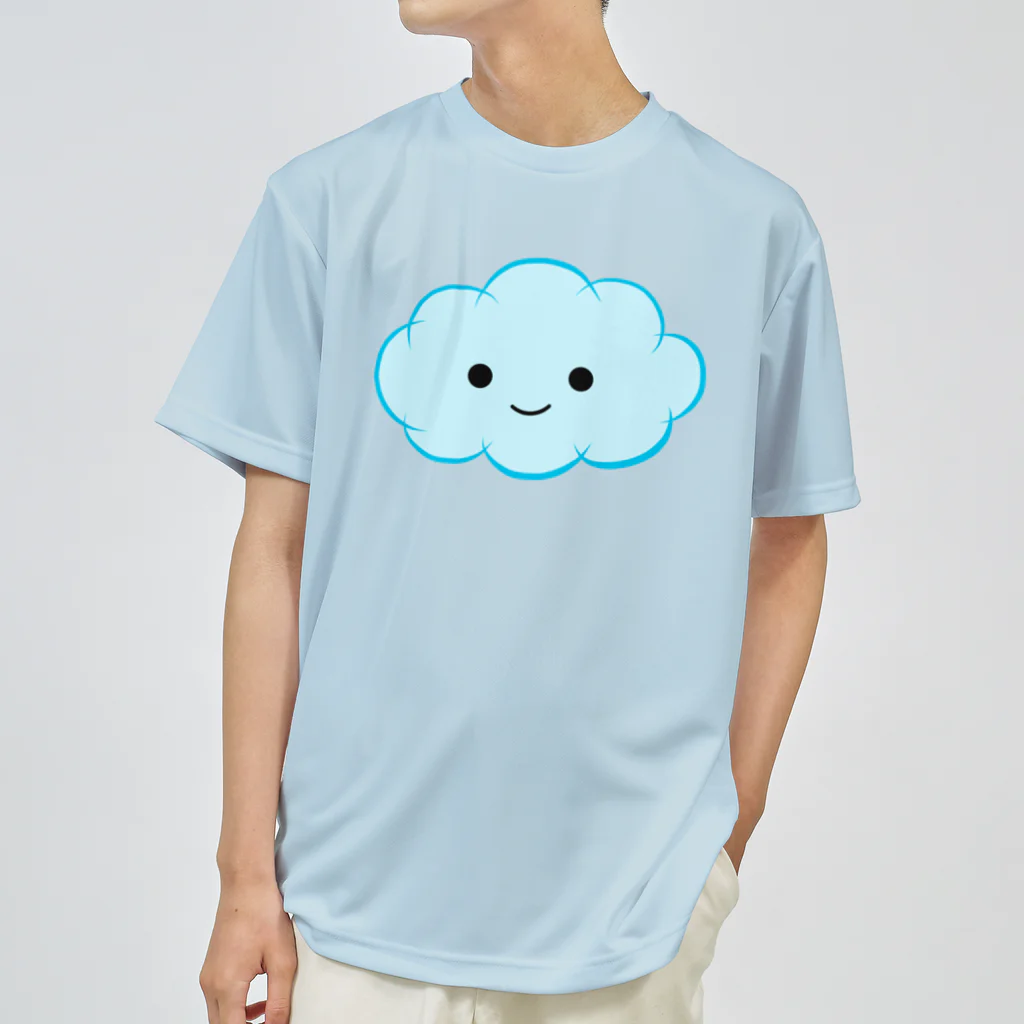 PuPiの店のあおくもくん ドライTシャツ