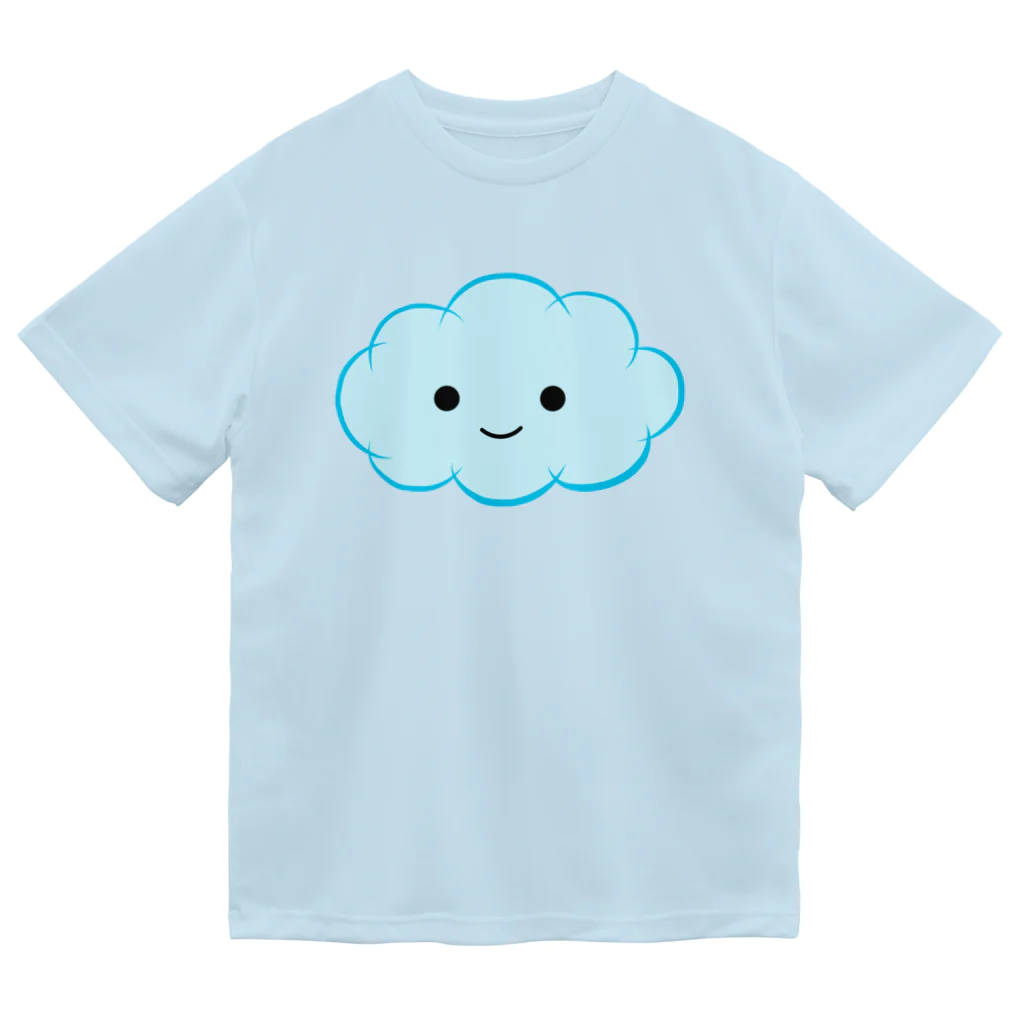 PuPiの店のあおくもくん ドライTシャツ