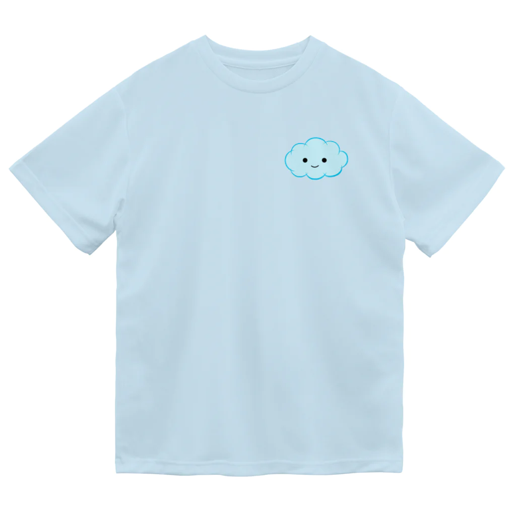 PuPiの店のあおくもくん ドライTシャツ