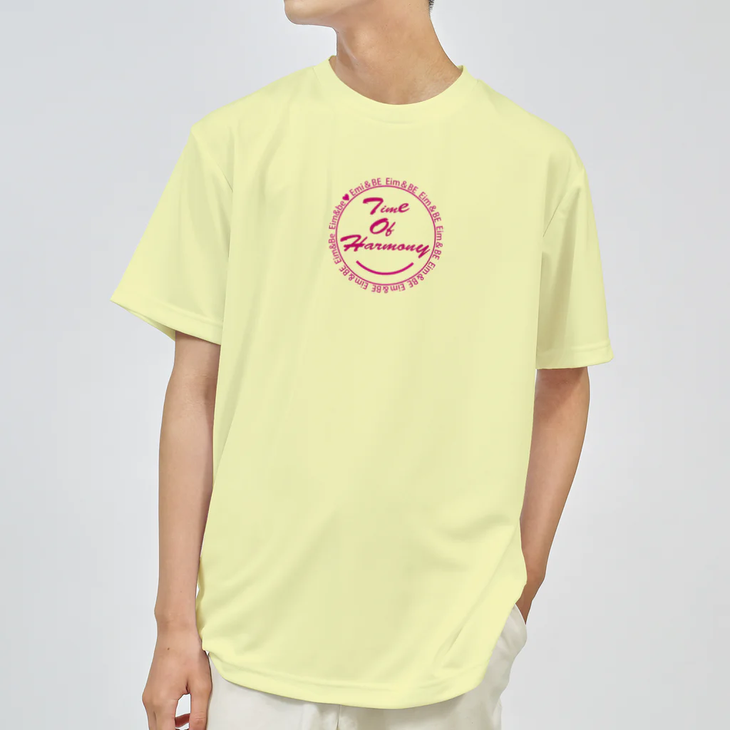 Eim&BeのTime of harmony(ピンクロゴ) ドライTシャツ