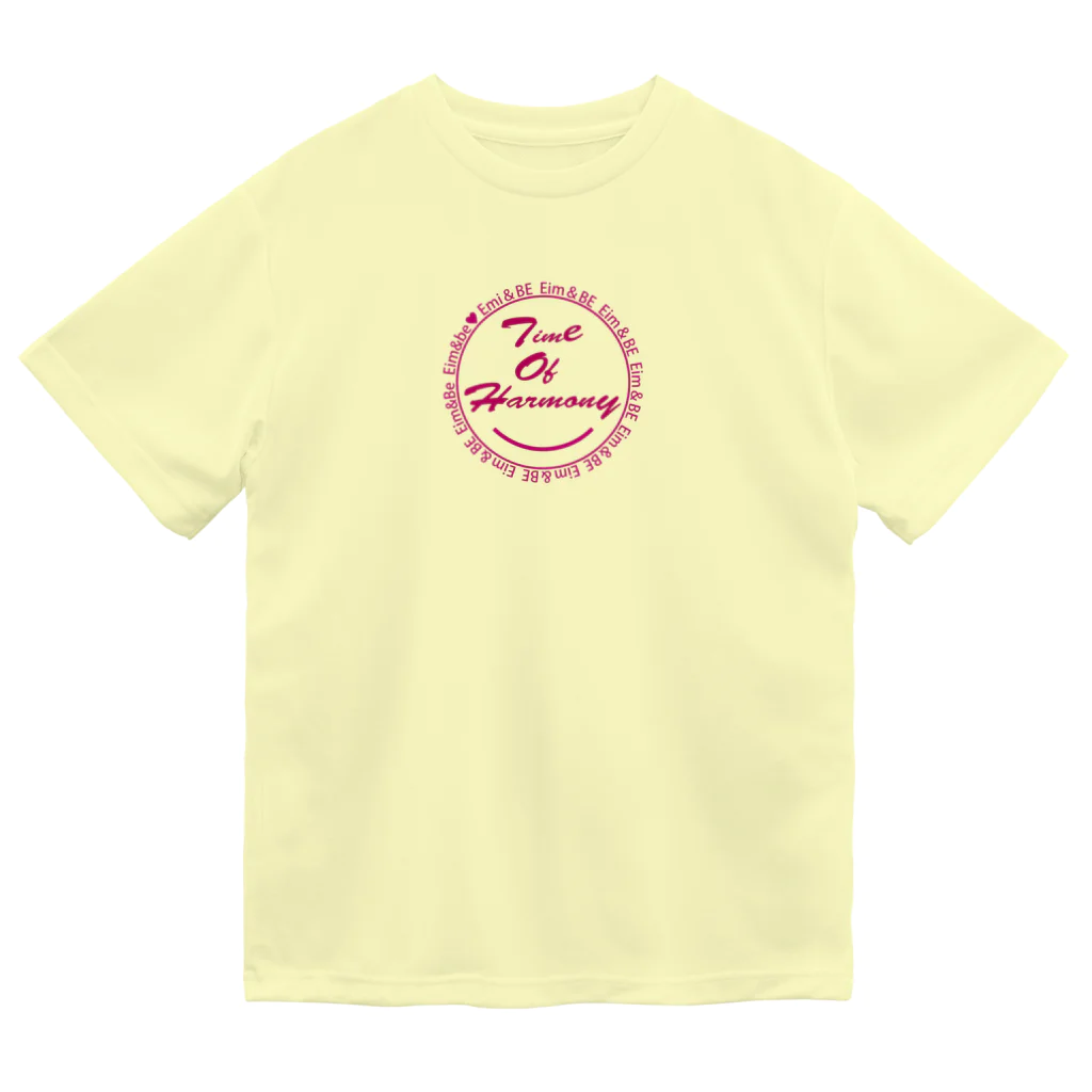 Eim&BeのTime of harmony(ピンクロゴ) ドライTシャツ