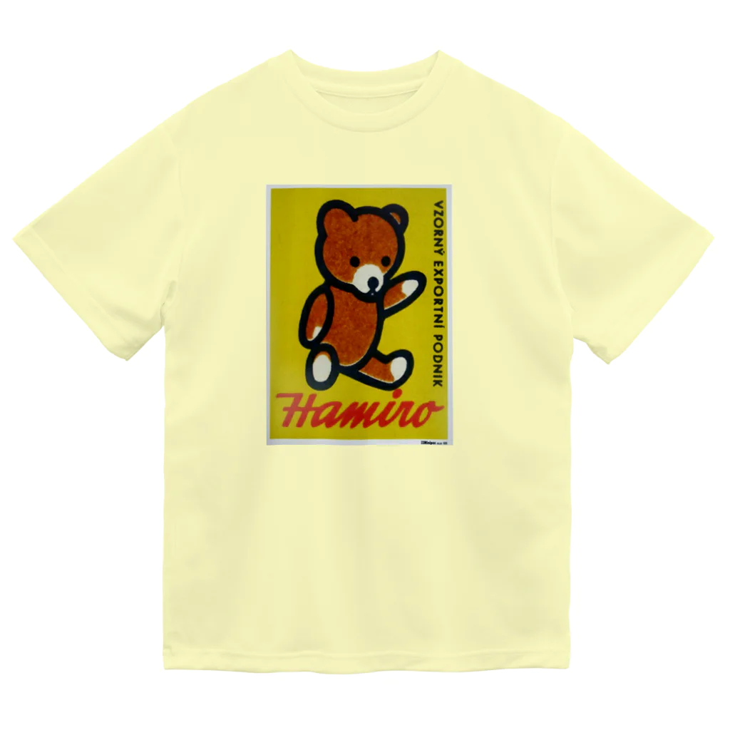 YS VINTAGE WORKSのチェコ　テディベア　くま ドライTシャツ