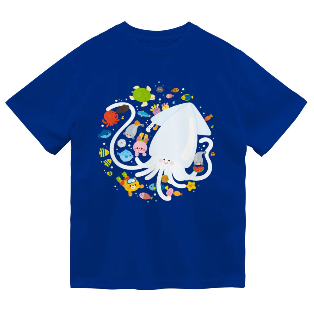 Illustrator イシグロフミカのうみ Dry T-Shirt