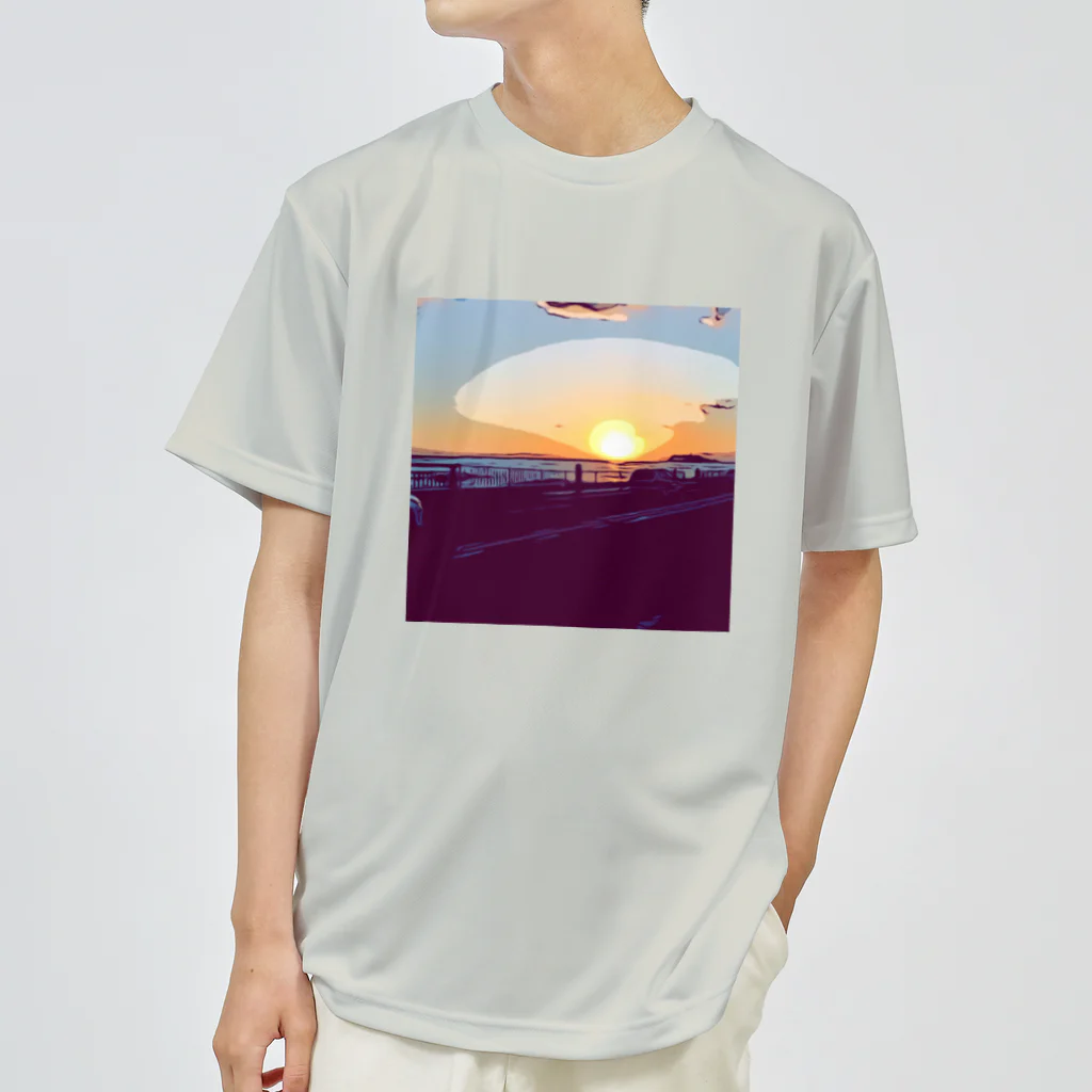 わらしゃんどのSUNSET Dry T-Shirt