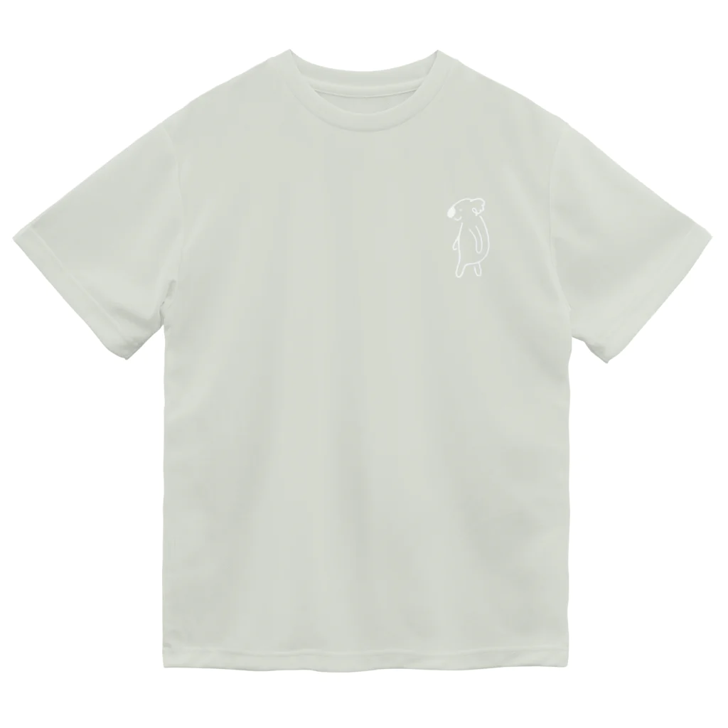 koala_shopの白いこあら Dry T-Shirt