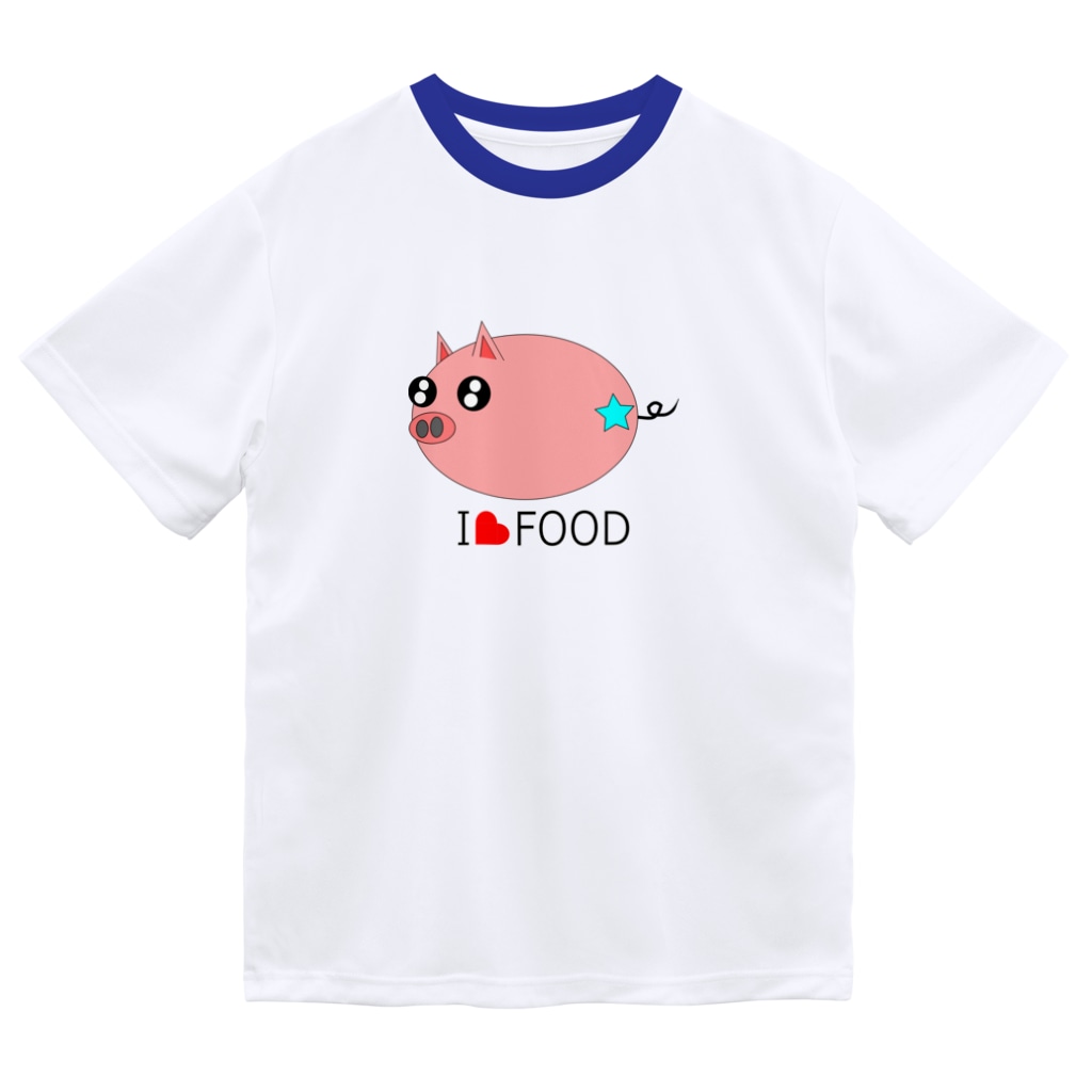 PY Kobo Yuko’ｓ Galleryのこぶたのラブちゃん Dry T-Shirt