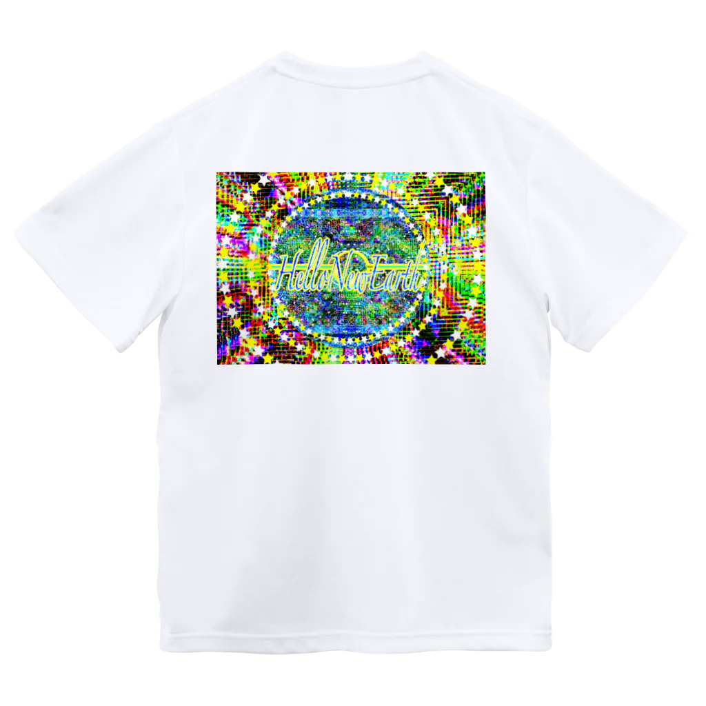 ✨🌈✨ユラクラカン🇯🇵 ✨🌈✨の🥂ハローニューアース🌎 Dry T-Shirt