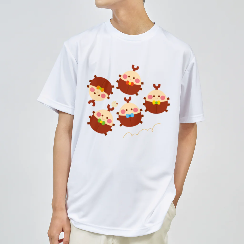 Illustrator イシグロフミカのかぶとむし Dry T-Shirt