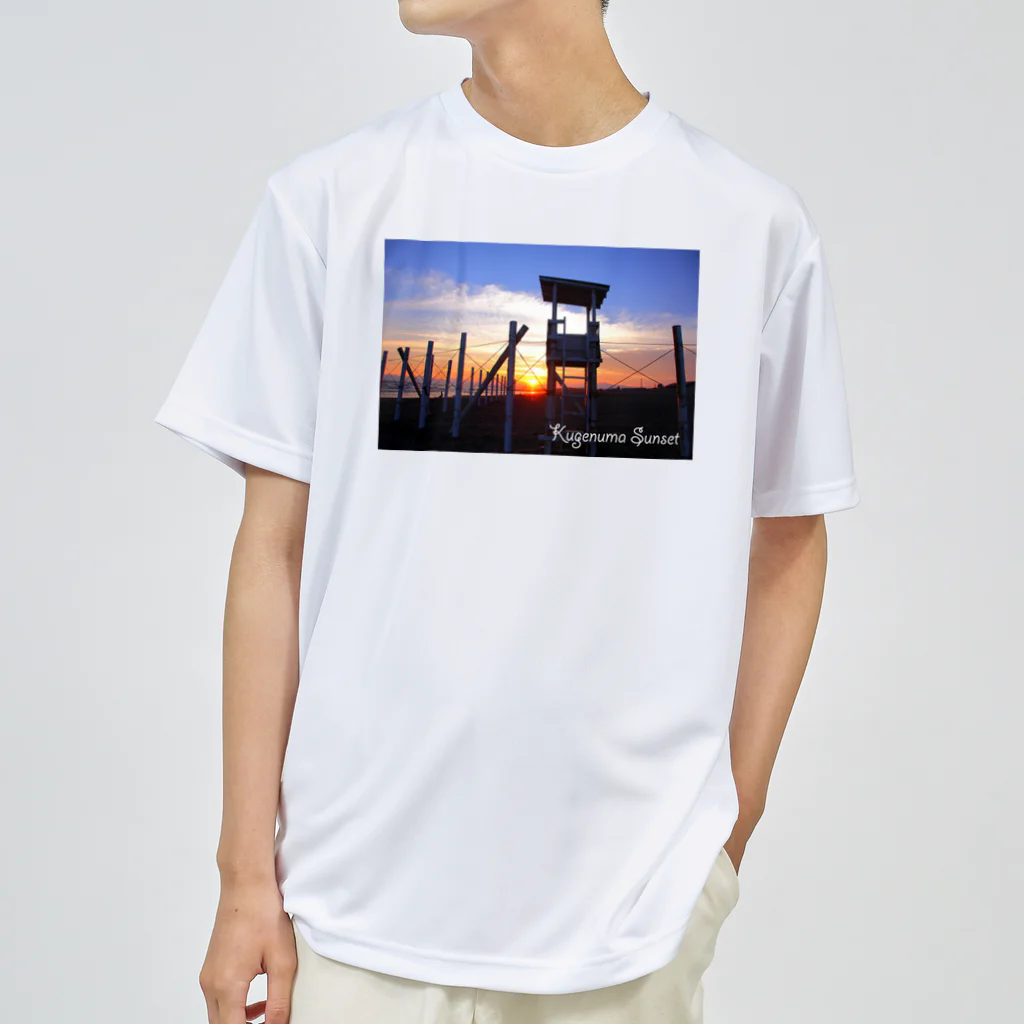 photo-kiokuの湘南夕景 ドライTシャツ