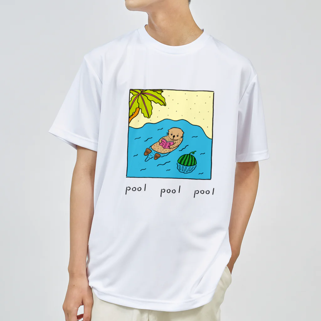 Futakawa Mayuのグッズショップのpool ラッコ ドライTシャツ