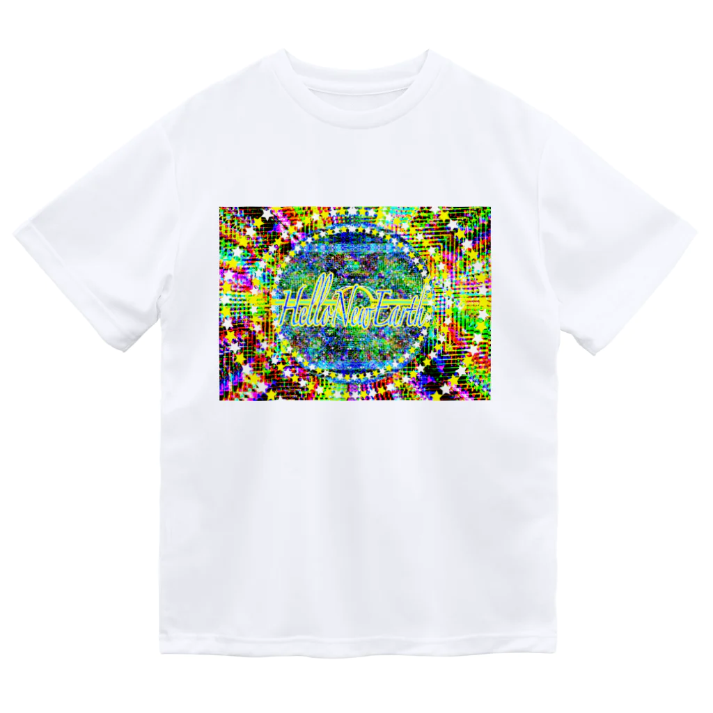 ✨🌈✨ユラクラカン🇯🇵 ✨🌈✨の🥂ハローニューアース🌎 Dry T-Shirt