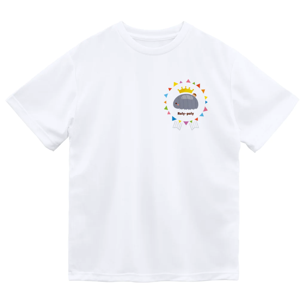 Illustrator イシグロフミカのRoly-poly ワンポイント ドライTシャツ