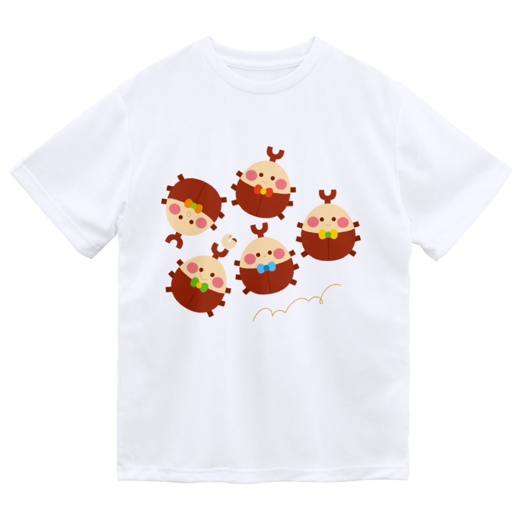 Illustrator イシグロフミカのかぶとむし Dry T-Shirt