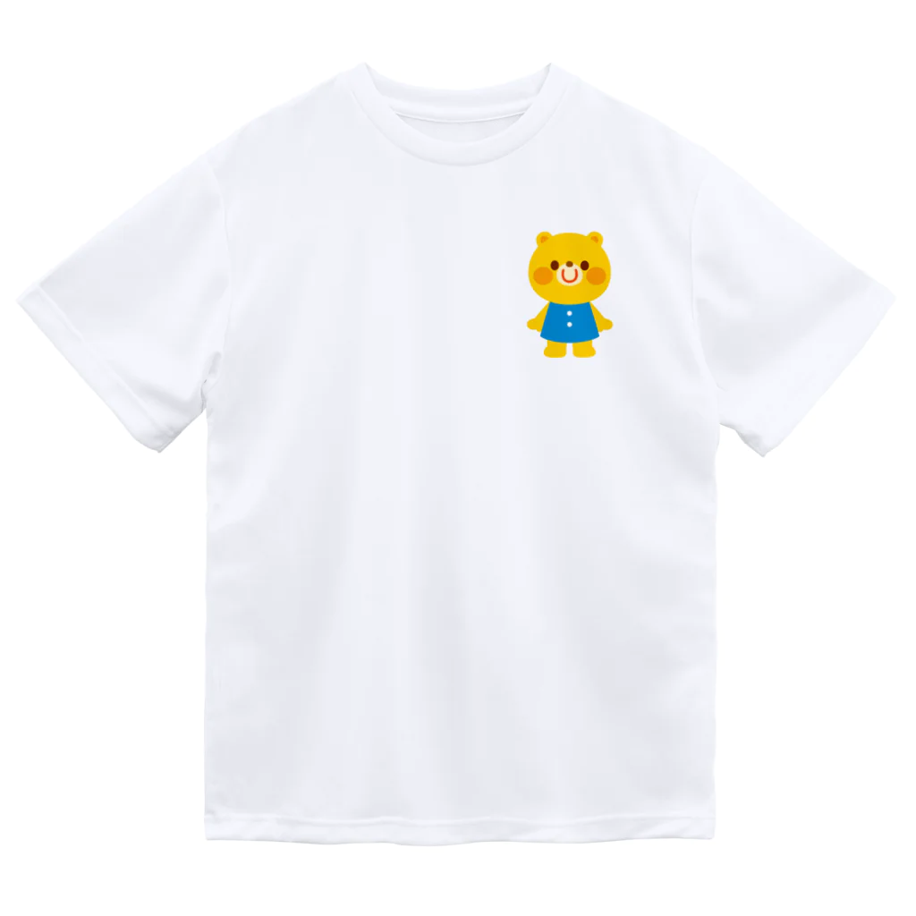 Illustrator イシグロフミカのくま ドライTシャツ