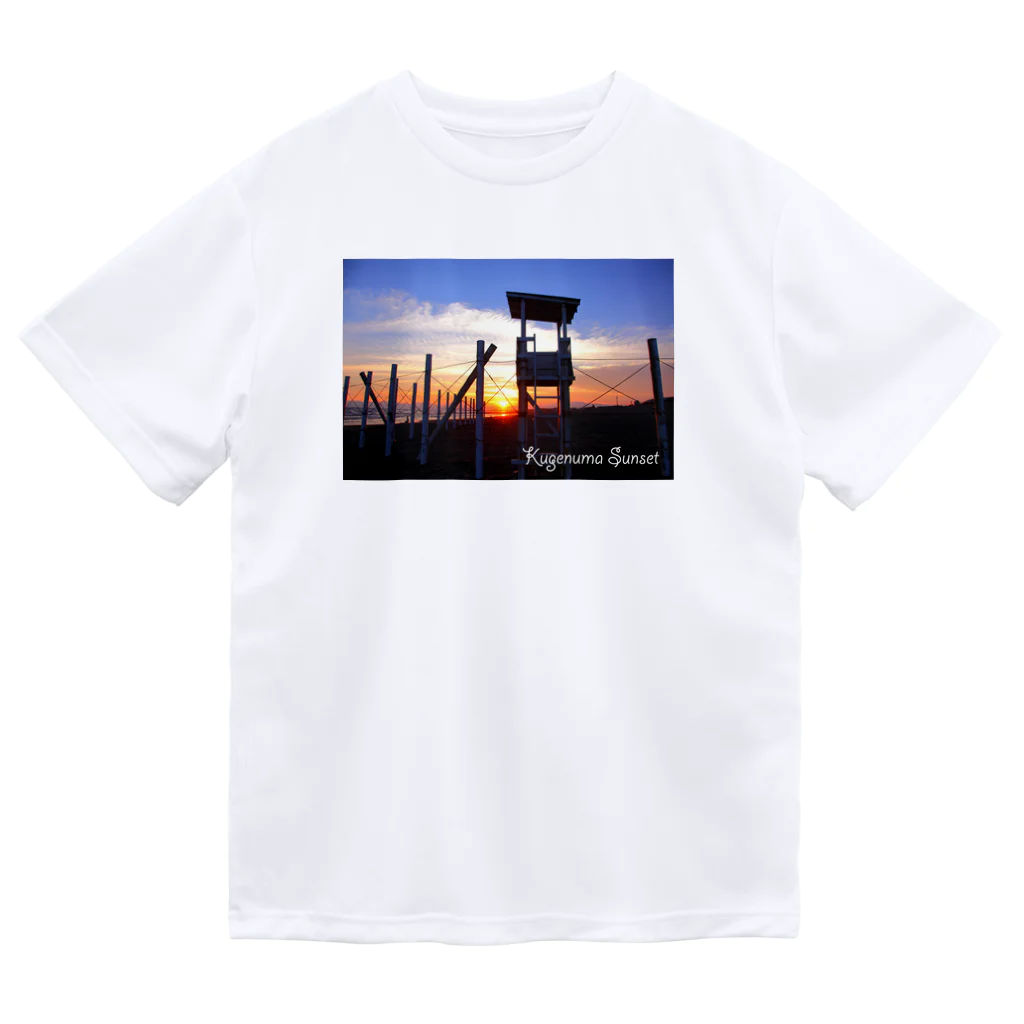 photo-kiokuの湘南夕景 ドライTシャツ