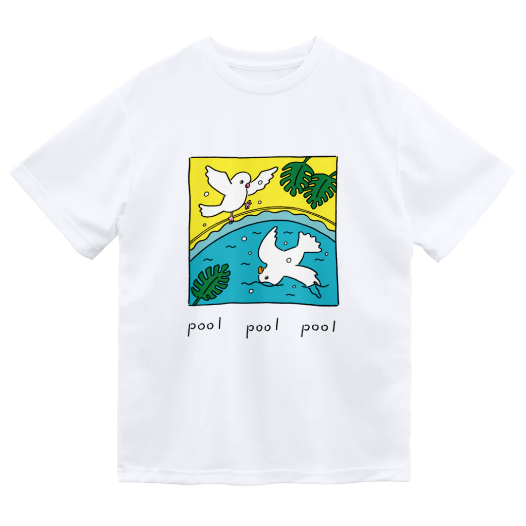 Futakawa Mayuのグッズショップのpool とり ドライTシャツ