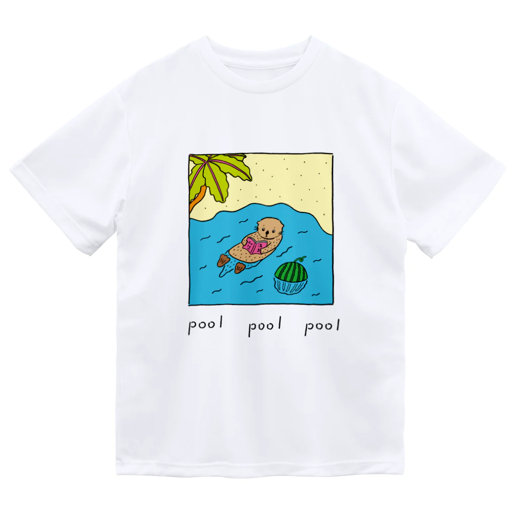 Futakawa Mayuのグッズショップのpool ラッコ ドライTシャツ