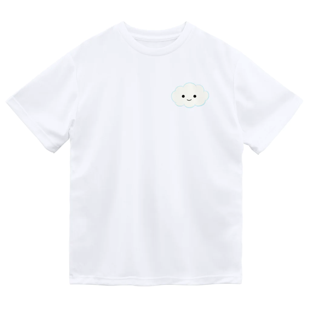 PuPiの店のしろくもくん Dry T-Shirt