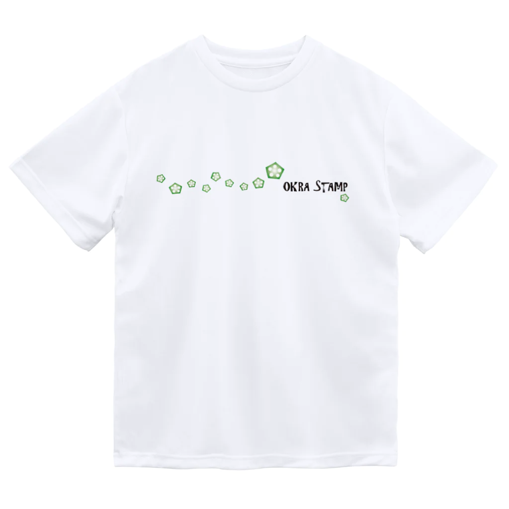 喫茶・シャム猫のOKRA STAMP Dry T-Shirt