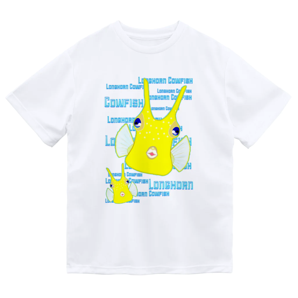 LalaHangeulのLonghorn Cowfish(コンゴウフグ) Dry T-Shirt