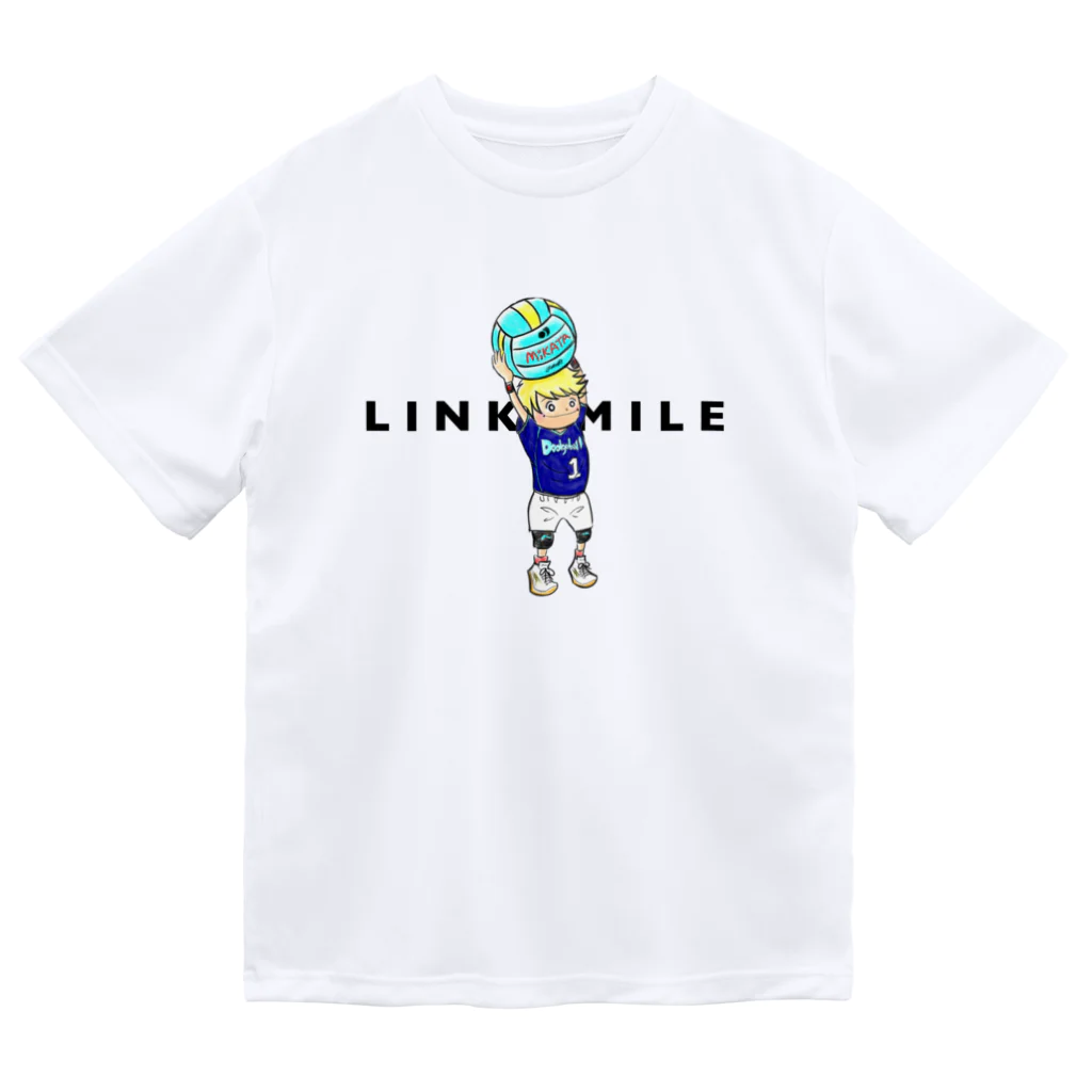 LINKSMILE Shopのドッジボールボーイ ドライTシャツ
