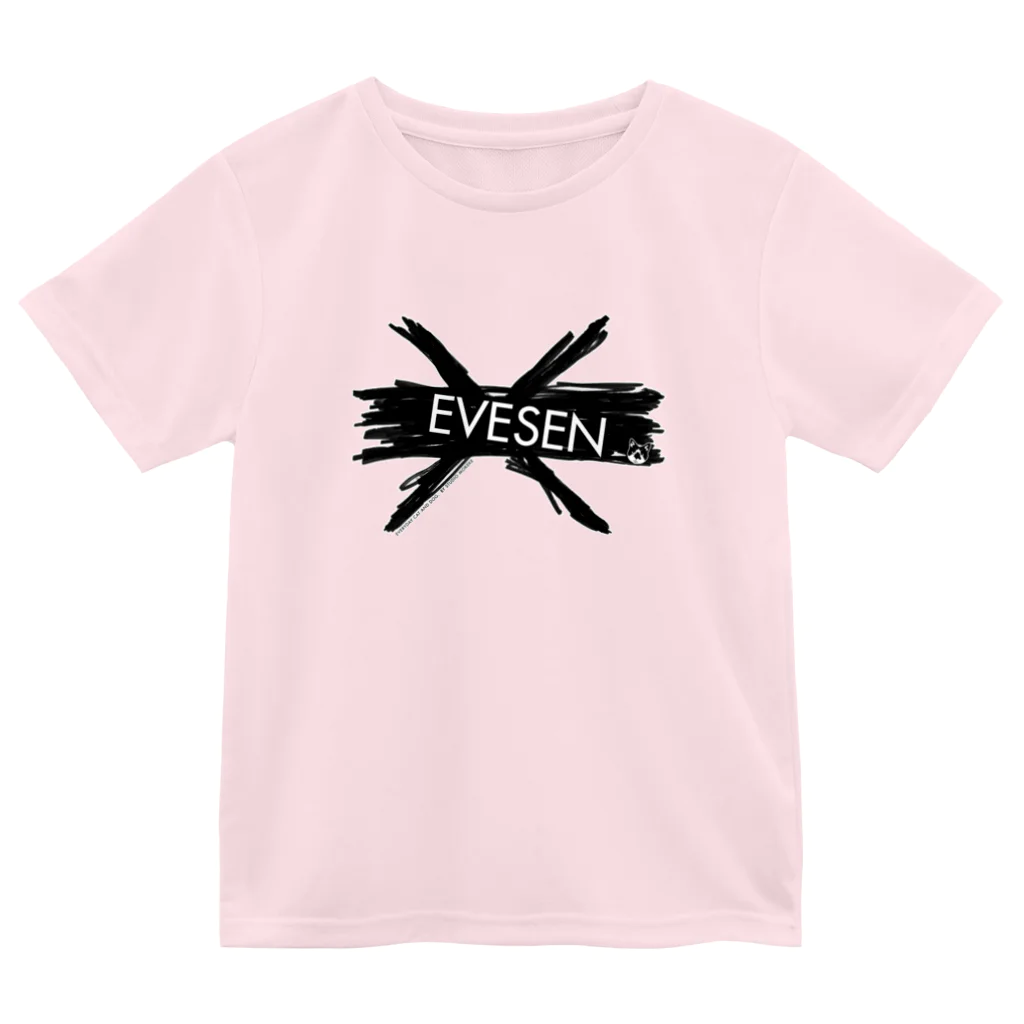 もけけ工房 SUZURI店のEVESEN-X ドライTシャツ