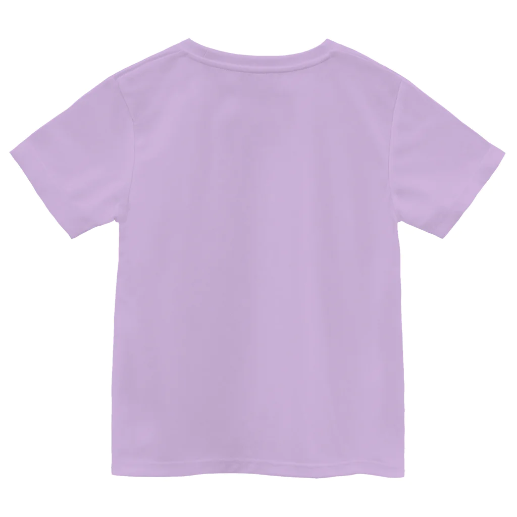 crystal-koaraのふわふわシマエナガ【Lavender】 ドライTシャツ