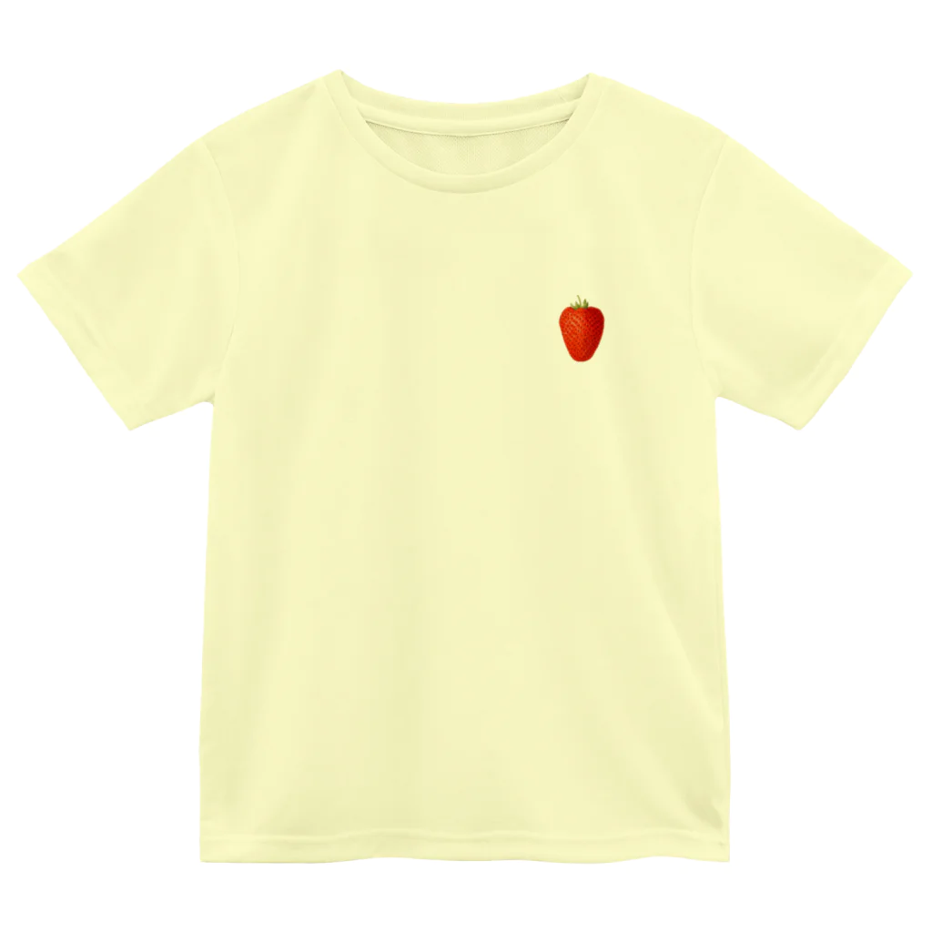 海賊猫 cocoの『いちごの標本帖』🍓Donation Items for cats Dry T-Shirt