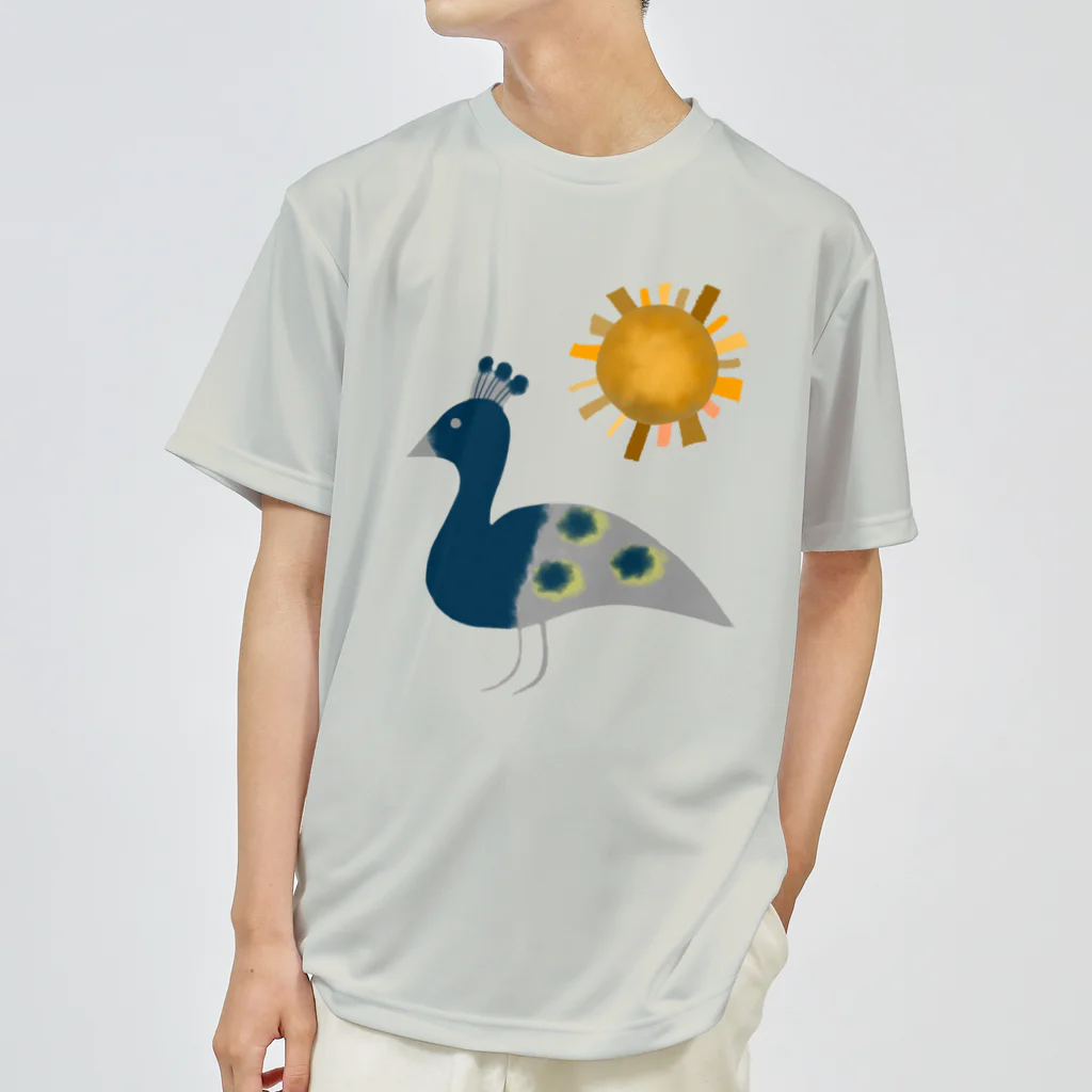 boorichanのクジャクくん ドライTシャツ