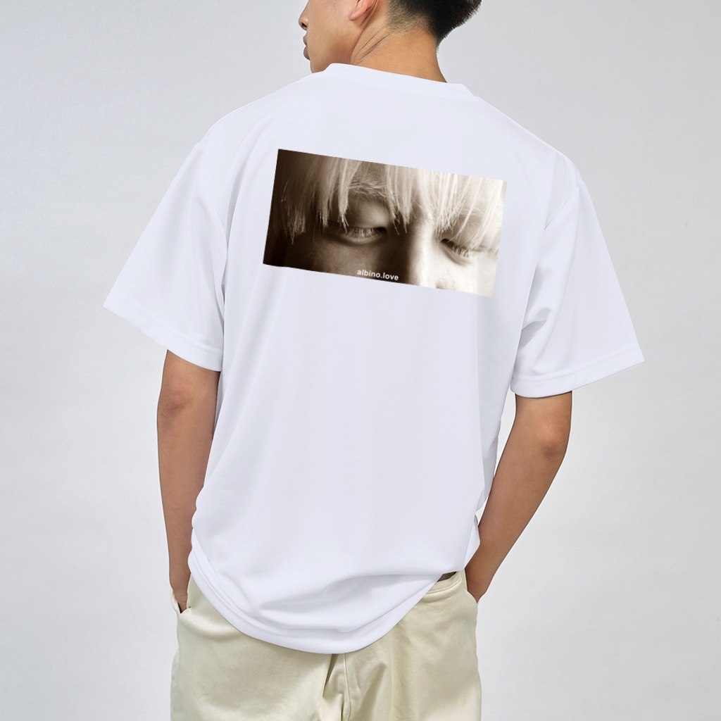 アルビノグッズ［albino love］のアルビノを着る Dry T-Shirt