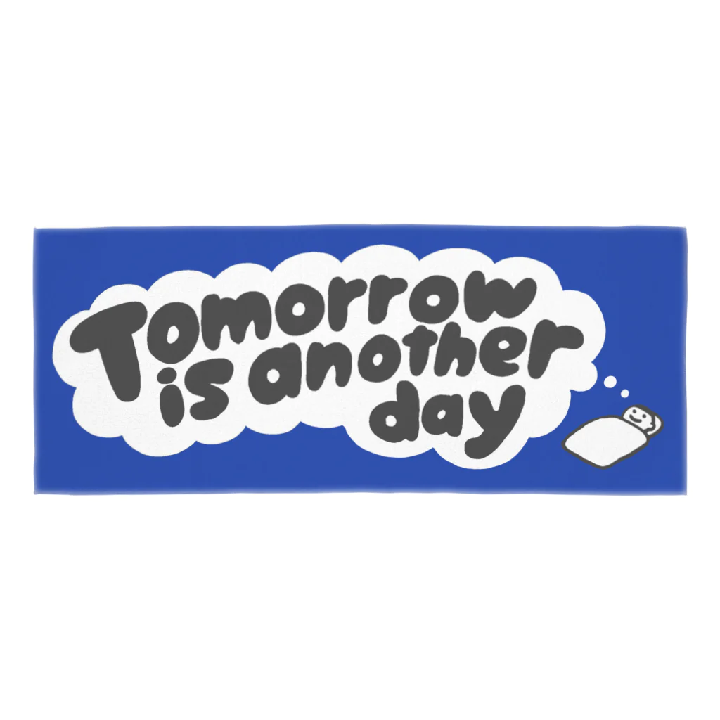 みずしな孝之の店 しなやのTomorrow is another dayタオル Face Towel