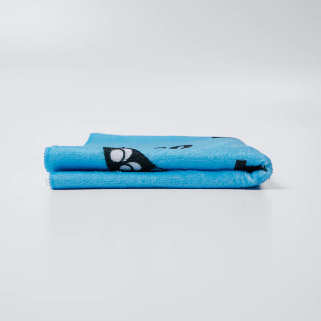 みずしままゆこのenjoy summerなうさちゃん Face Towel