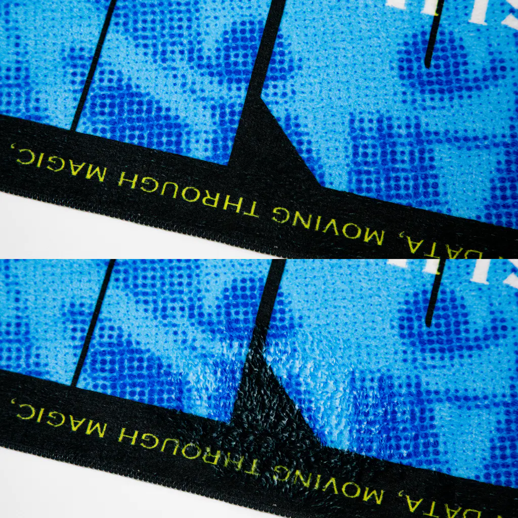 みずしままゆこのenjoy summerなうさちゃん Face Towel