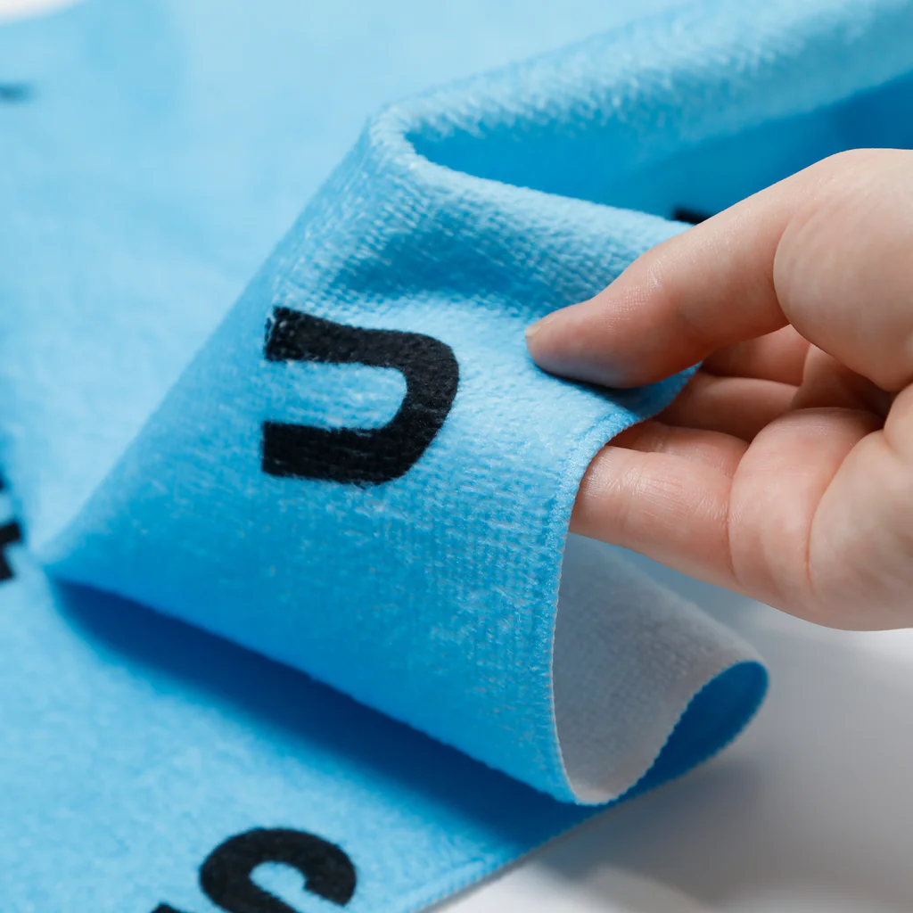 みずしままゆこのenjoy summerなうさちゃん Face Towel
