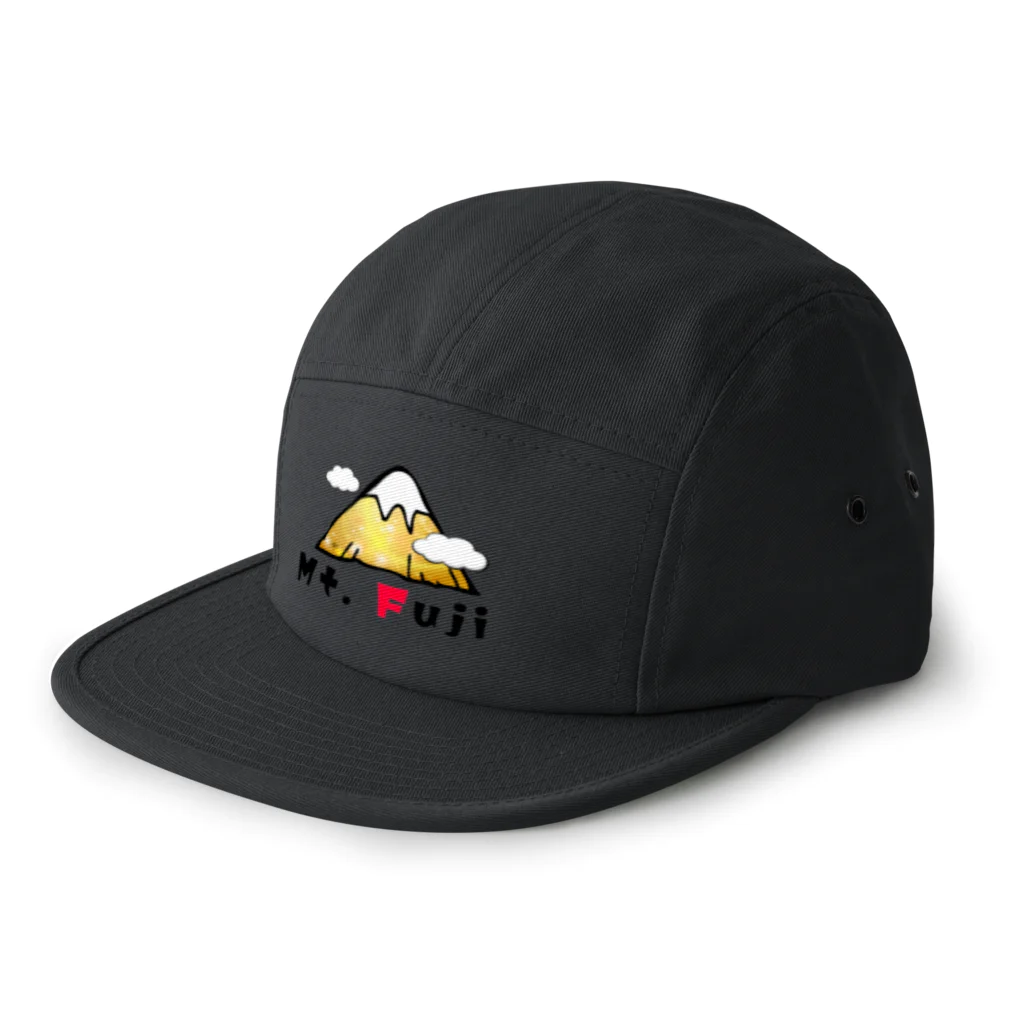 レアレアコクアのいいことありそう! 金運シリーズ　(富士山　Mt.Fuji) 5 Panel Cap