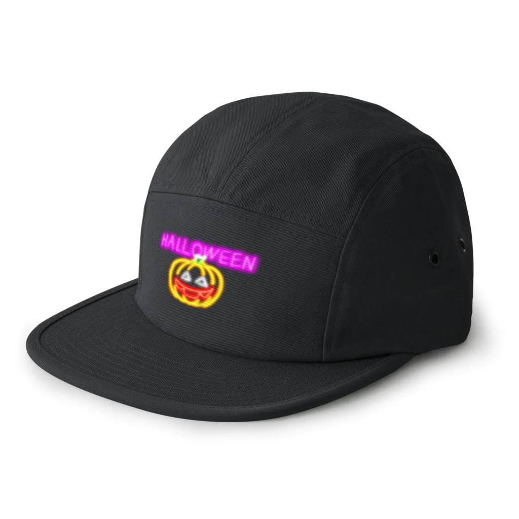 柴崎デザインのパンプキンヘッド 5 Panel Cap