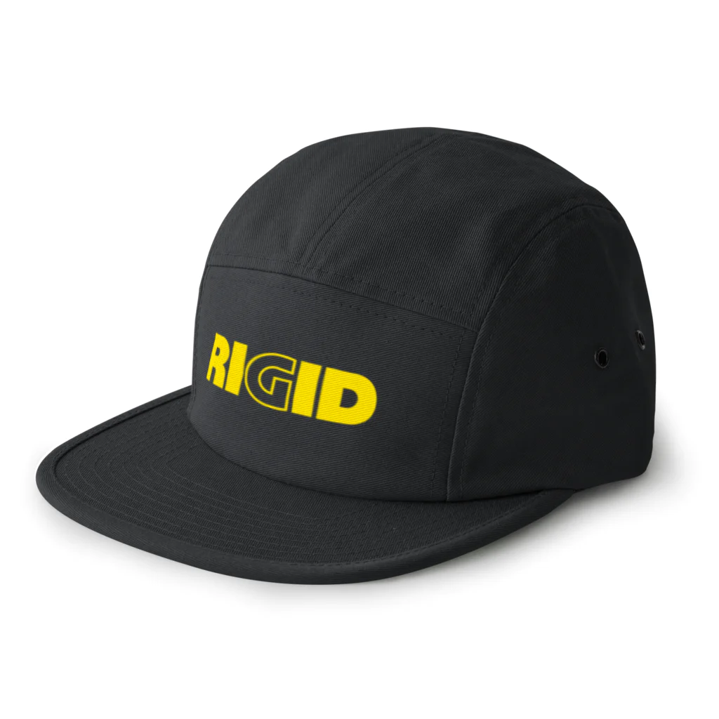 リジット・モータースポーツのRIGIDシンプルロゴ 5 Panel Cap