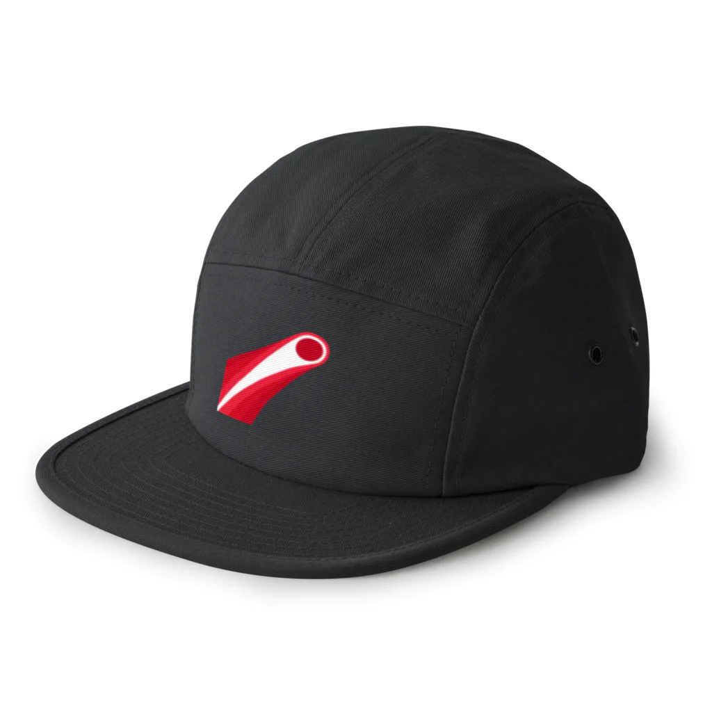 JapanQuadballAssociationのJapan Broom Stars Logo  5 Panel Cap