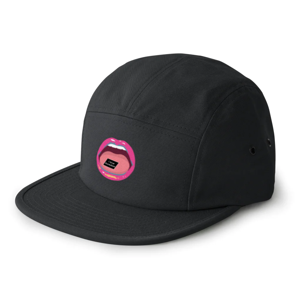 ゴトーアヒルのmouth & paper 退屈が大好きver. 5 Panel Cap