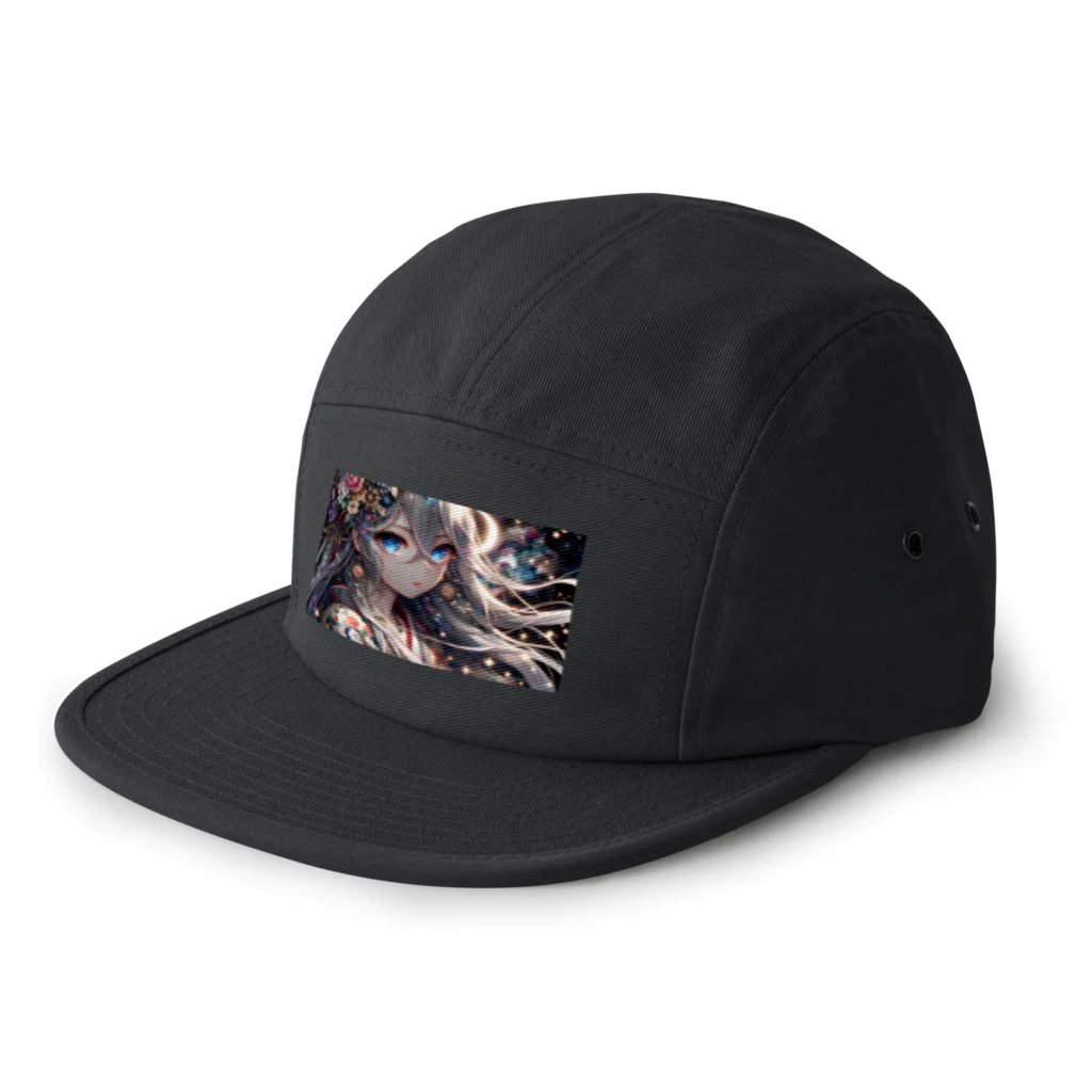 Sesilionの月下の神秘的な夜 5 Panel Cap