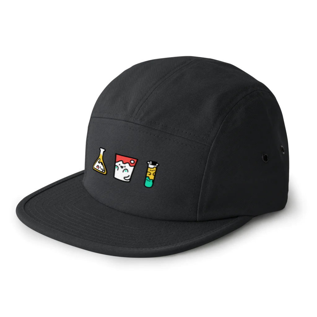 けだまSHOPのすらいむきゃっと(science) 5 Panel Cap