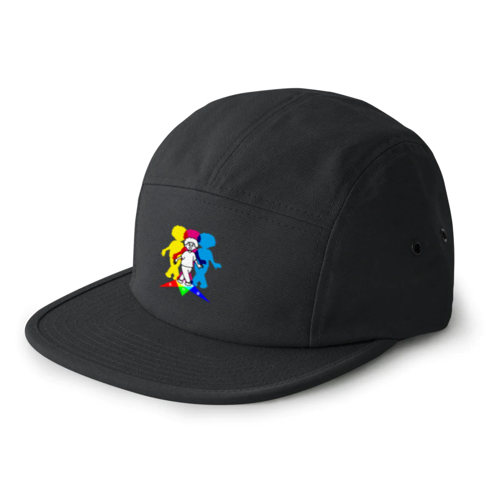 スロータイプ書店 Slowtype BooksのRGB アールジービー 224 5 Panel Cap