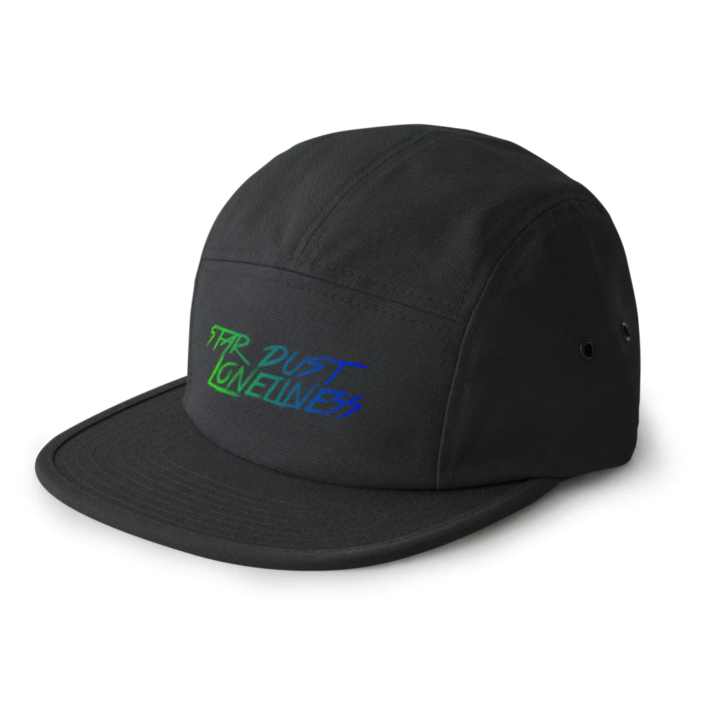 恥の店のﾛﾝﾘﾈｽ(青緑、文字のみ)キャップ 5 Panel Cap