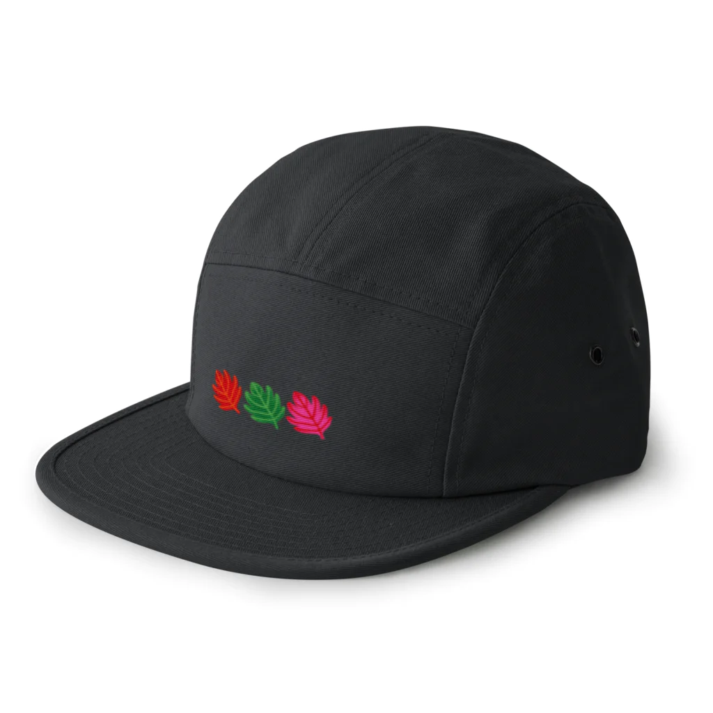 SACHI GRAPHIC ARTSのカラフルリーフ 5 Panel Cap