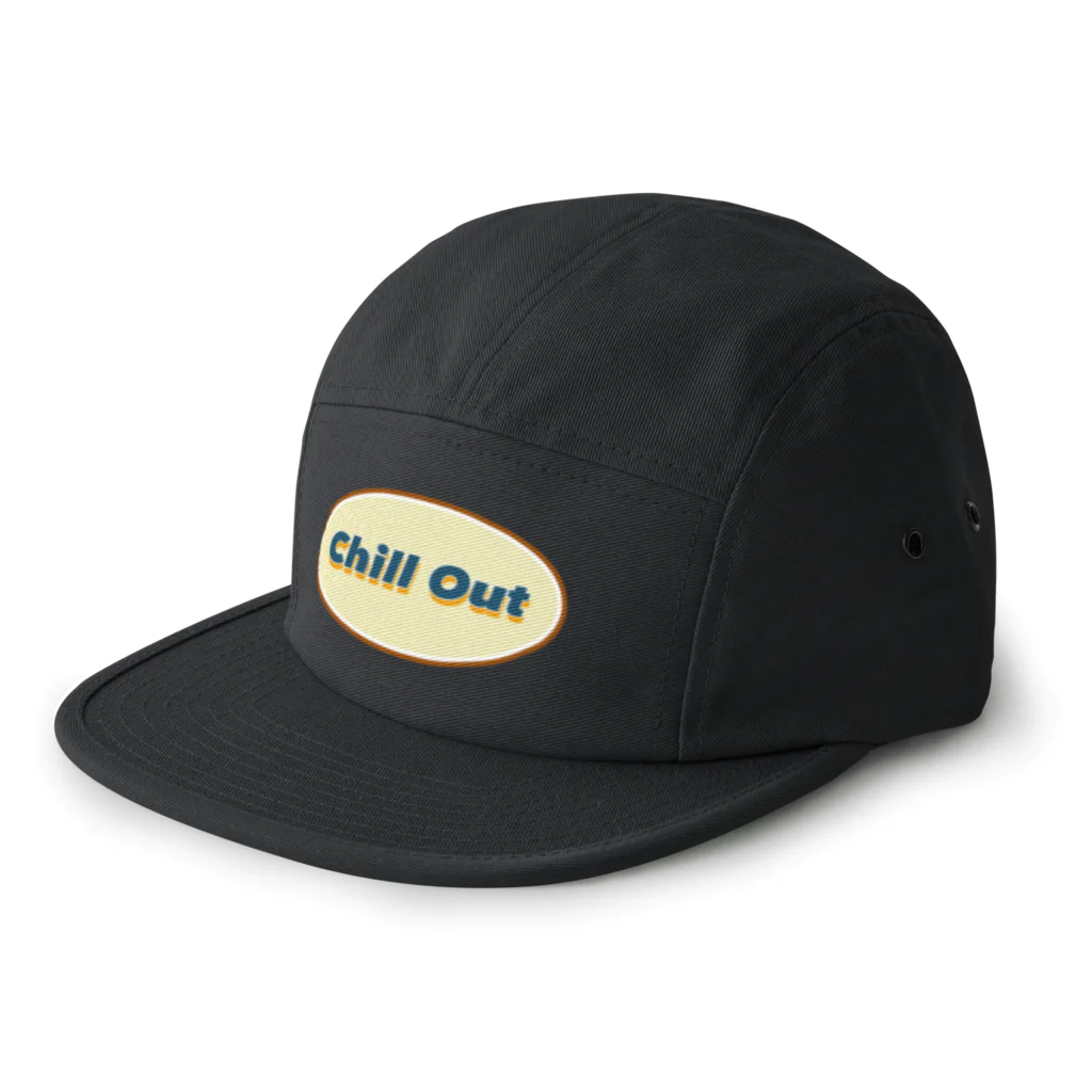 チルくいこうぜ。Chill Out Skateboarding.のチル・アウト 5 Panel Cap